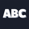 Dimensional Letters icon
