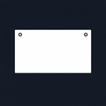 Flat Panel Sign icon